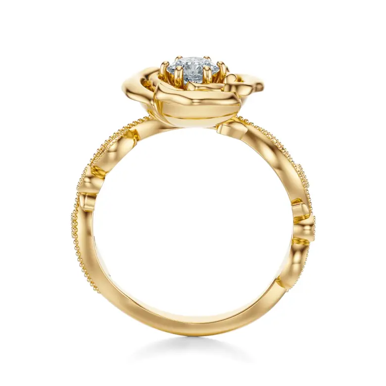 Pierścionek zaręczynowy z diamentami AJPZ_145